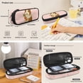 thumbnail image 7 of Yspwyqan Heart Dot Guinea Pig Backpack Set With Lunch Box Pencil Case Girls, Lightweight Trendy Double Zipper School Bookbags Fits 14" Laptop for Elementary, 7 of 7