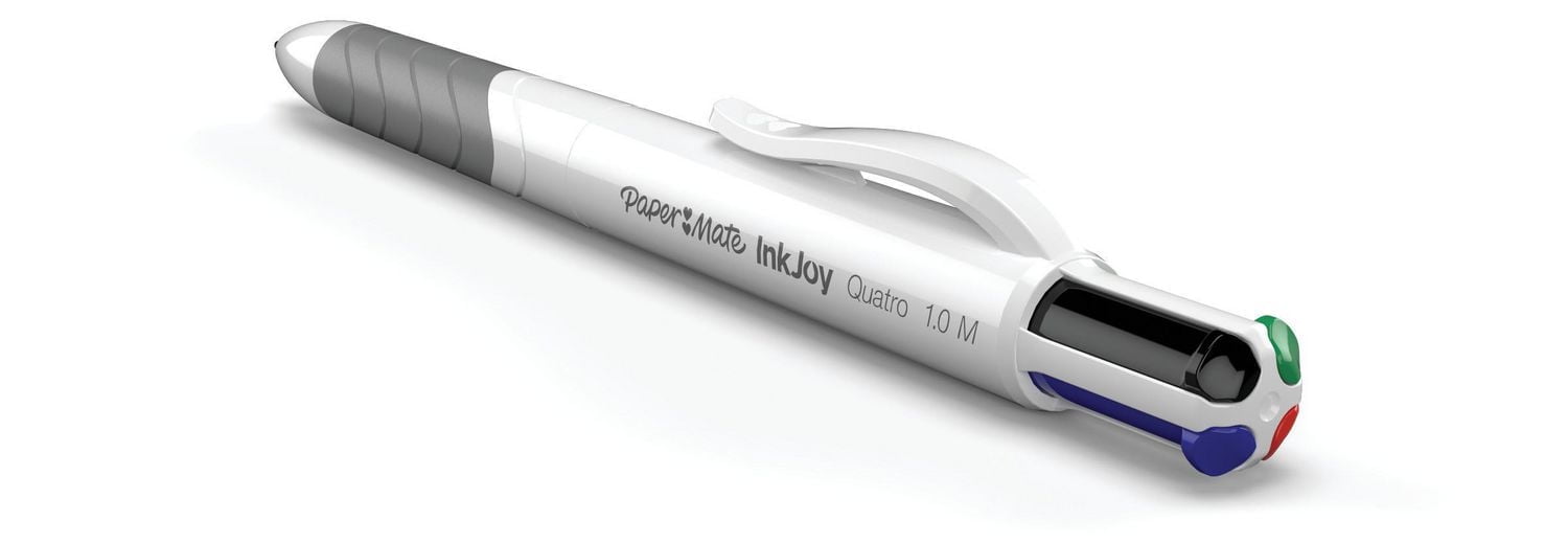 Paper Mate InkJoy Quatro Retractable Medium Point Assorted Ballpoint Pens