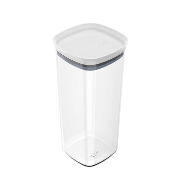 Contenedor Mainstays Organizador Hermético Block 1.5 Litros Transparente