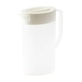 thumbnail image 2 of Holloyiver 0.77 Gallon/2.9 Litre Plastic Pitcher with Lid, BPA-FREE Eco-Friendly Carafes Mix Drinks Water Jug for Hot/Cold Lemonade Juice Beverage Jar Ice Tea Kettle (97oz, White), 2 of 6