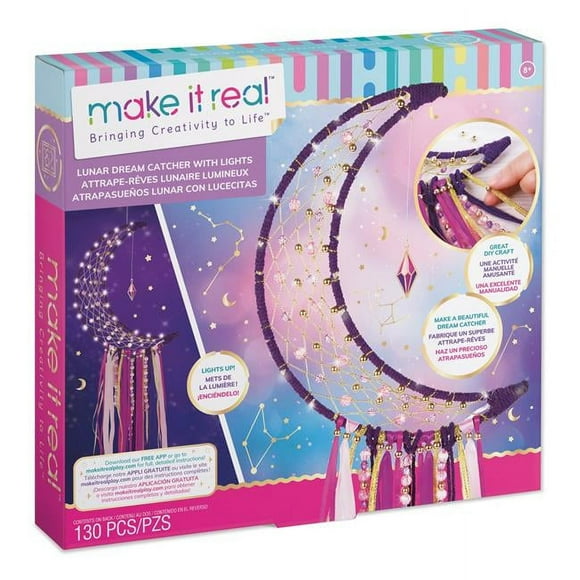 Make It Real MIR1417 Luna Dream Catcher with Lights