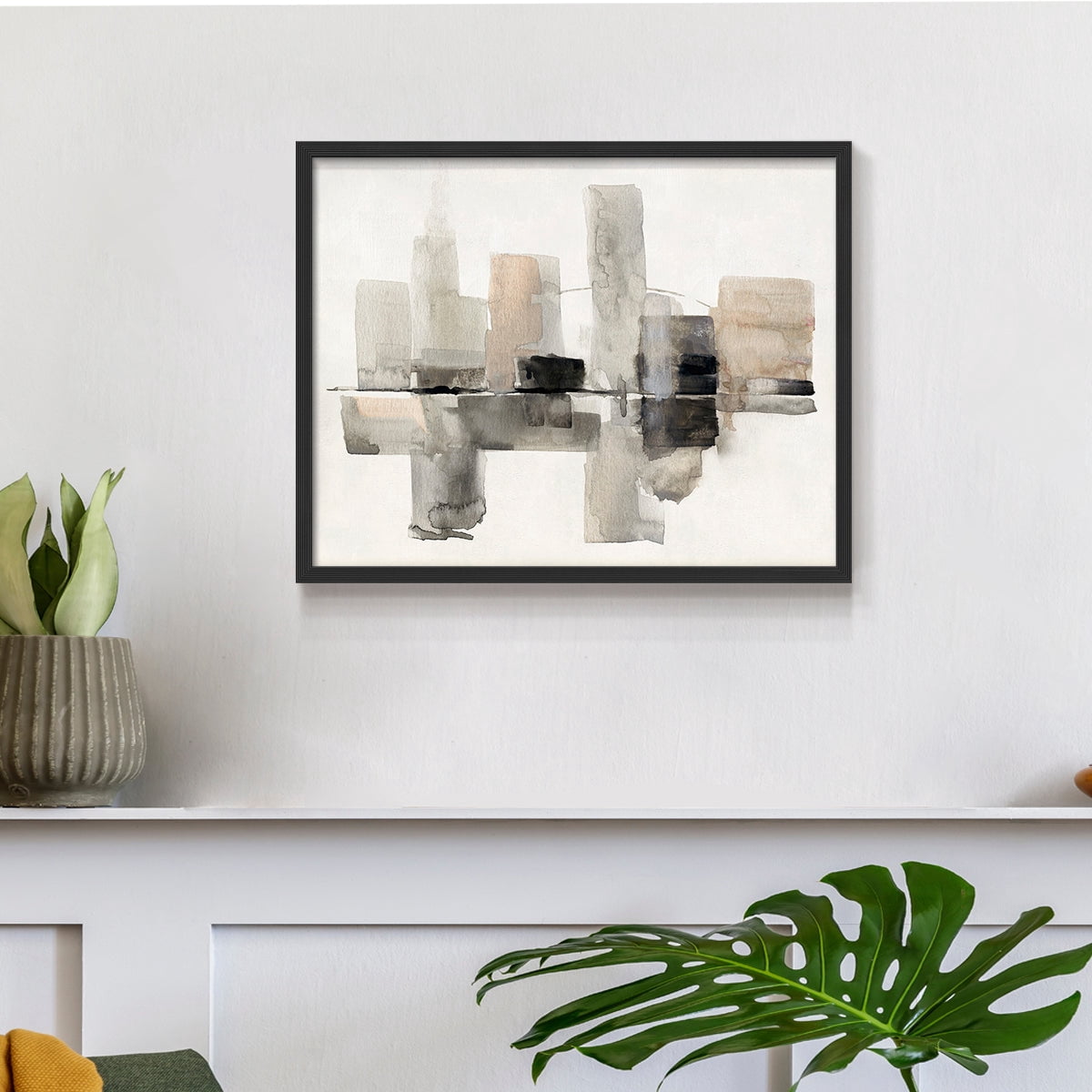 Urban Oasis I by Sally Swatland - Restickable Framed Giclée Print