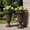 Brown, variant on TopComfy 23.6" Tall Plastic Urn Planters Set of 2, Heavy-Duty Indoor or Outdoor Flower Pots with Drainage Holes and Classic Trophy Design for Porch, Garden & Home, Black