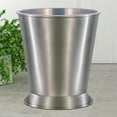 thumbnail image 2 of nu steel Rosemont Wastebasket 9-Quart Metal Trash Wastebasket Garbage Container Bin for Bathrooms, 2 of 6