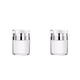 thumbnail image 4 of Ounissouiy Latas de viaje al vacío conveniente portátil pequeña crema puede prensar duradero multipropósito fácil almacenamiento contenedor 50 gramos 2piezas, 4 of 6
