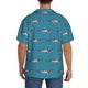 thumbnail image 3 of Balery Cartoon Whale Camisa Casual de Manga Corta con Botones para Hombre, Texturizada, Estilo Cubano, para Playa, Verano-4X-Large, 3 of 5