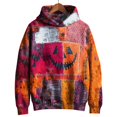 thumbnail image 4 of Womens Halloween Sweatshirt, Oversized Fall Fashion Aesthetic Bat Print Crewneck, Comfy Lounge & Party Outfit, 4 of 4
