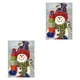 thumbnail image 1 of Inteprter Pintura de diamantes de Navidad, artesanía de pared de diamantes de imitación, decoración de cumpleaños, regalos, Papá Noel, Tipo 11 2piezas, 1 of 6