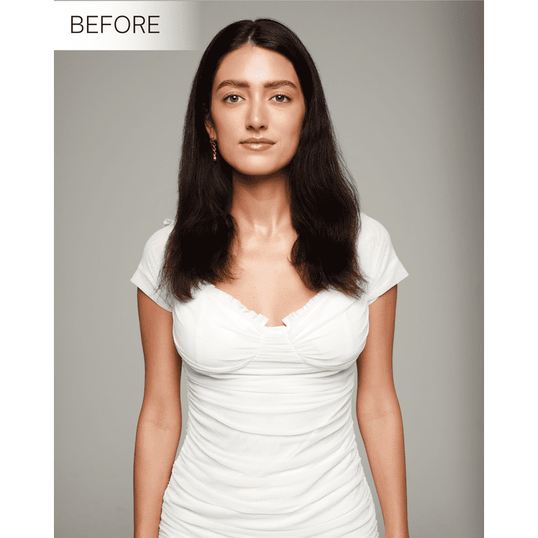Mane Theorie Beach Wave Halo Hair Extensions for Women, 18 inch