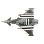 Hobby Master | 1:72 Scale Diecast Military Aircrafts | Eurofighter Typhoon FGR4 ZJ913/FM-G, RAF, 2024 (w/2 x ASRAAM, 4 x AIM-120, 3 x Fuel Tank) | Model HA6626