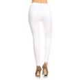 thumbnail image 2 of Women's Ripped Distressed Jean Jeggings Pull On Stretch Skinny Pants Size S-XXXL 29" Inseam, 2 of 3