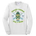thumbnail image 2 of Wild Bobby Beach Vibes Till Die Men Long Sleeve Shirt, 2 of 6