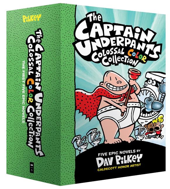 Captain Underpants: The Captain Underpants Colossal Color Collection (Captain Underpants #1-5 Boxed Set) (Other)