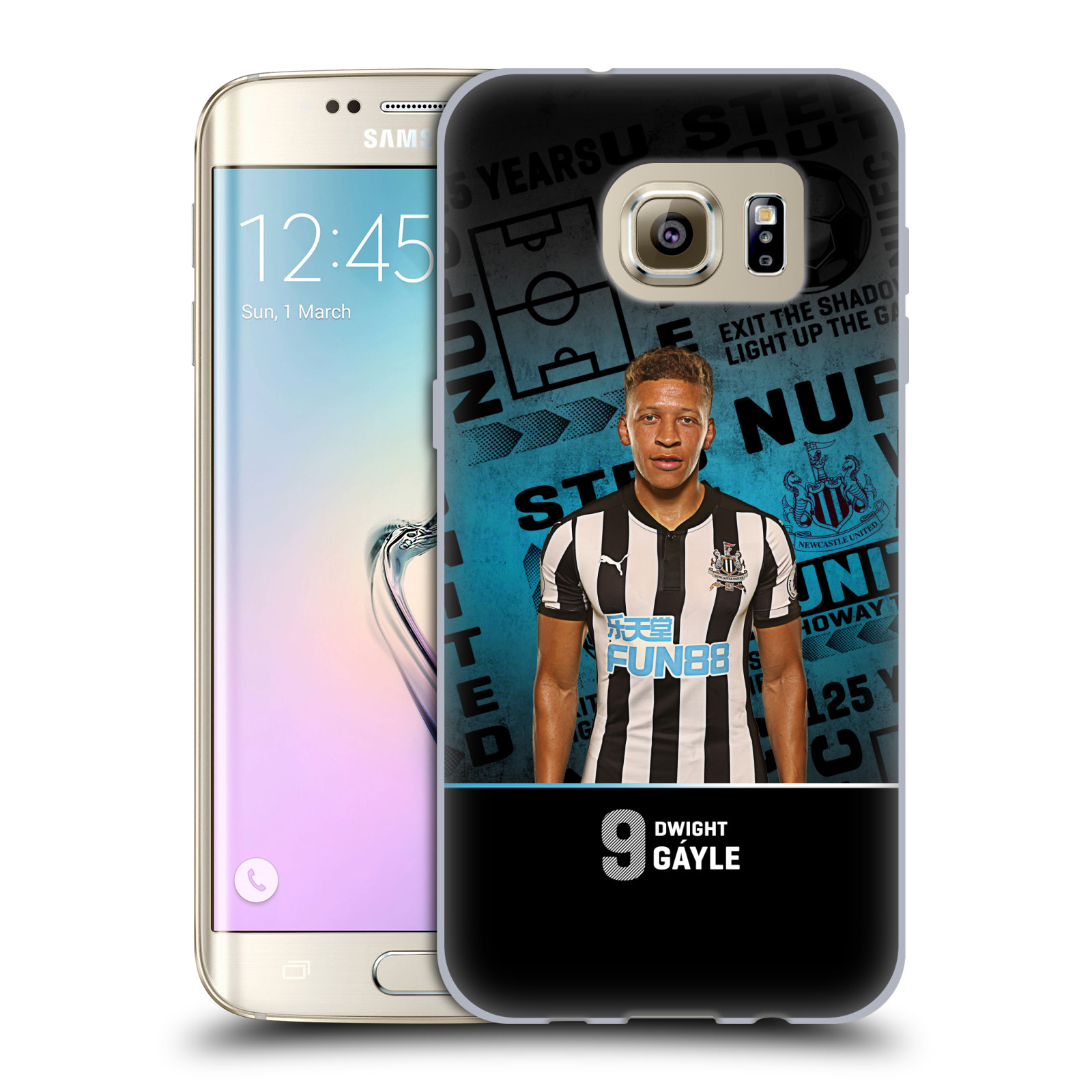 OFFICIAL NEWCASTLE UNITED FC NUFC 2017/18 FIRST TEAM 1 SOFT GEL CASE