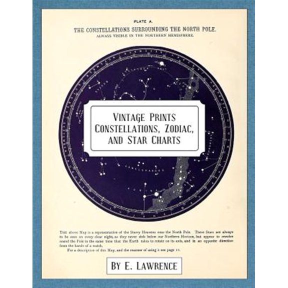 Pre-Owned Vintage Prints: Constellations, Zodiac, and Star Charts (Paperback)