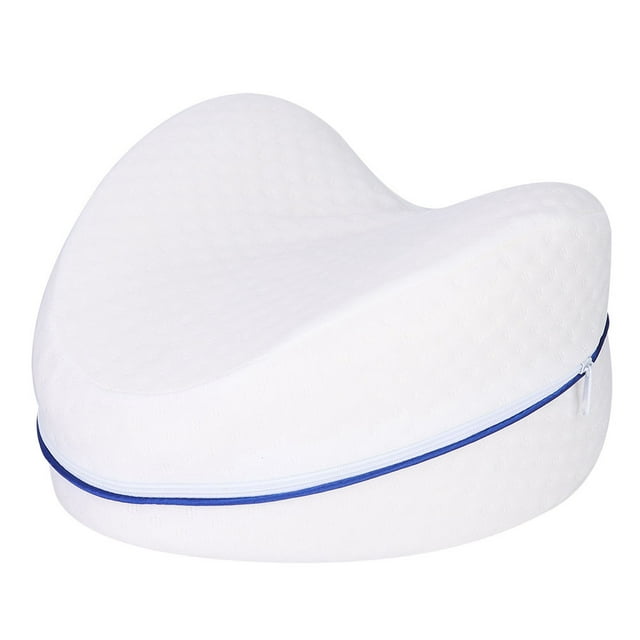 FAGINEY Heart Shaped Memory Foam Leg Pillow - Breathable, Ergonomic Design, Washable Cover (1 Count)
