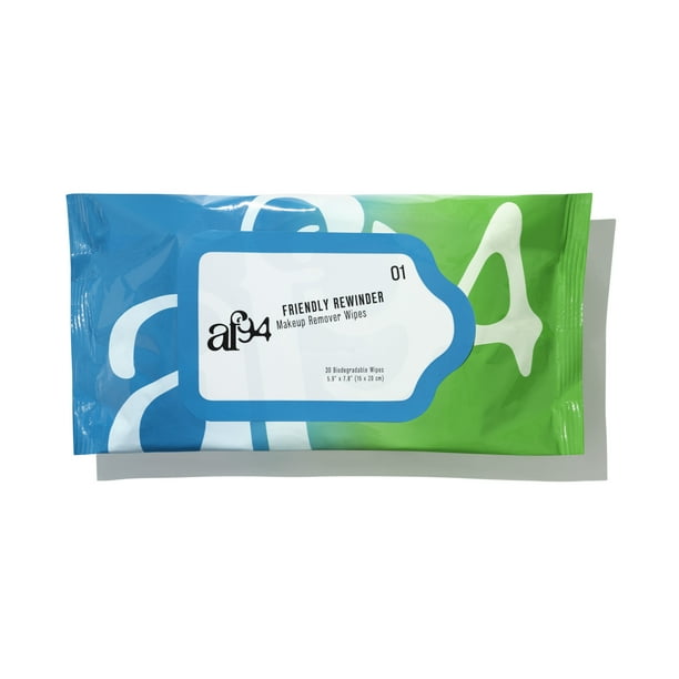 af94 Friendly Rewinder Biodegradeable Makeup Remover Wipes