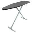 thumbnail image 1 of Homz T Leg Ironing Board w/ Cotton Cover & 53 by 13 Inch Steel Top, Gray, 1 of 9