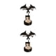 thumbnail image 4 of Cateissary Candelabros de revestimiento a prueba de herrumbre de acero inoxidable para durabilidad Decoración de Halloween Candelero C C 2piezas, 4 of 6