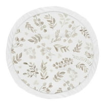 Sweet Jojo Designs Botanical Beige and Taupe Baby Play Mat