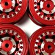 thumbnail image 2 of Llantas de Metal de Aleación de Aluminio Tholdsy 1/24 para FMS FCX24 RC Rojo 4 Uds, 2 of 6