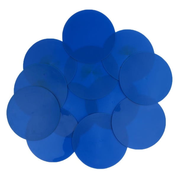 res de Puntos de PVC de 9 Pulgadas para Entrenamiento de Fútbol, Fútbol Y Baloncesto, Juego de 12 Azul Macarena Marcadores de puntos deportivos