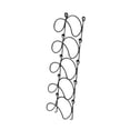 thumbnail image 4 of Estante organizador de almacenamiento para vinos, de metal rústico, para colgar en la pared, ideal para botellas de vino, bodega, bar, despensa,, 4 of 8