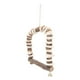 thumbnail image 1 of Juguete de percha de madera para pájaros, juguete de columpio para pájaros, columpio colgante para pájaros, soporte de percha de madera fiel a su promesa, 1 of 8