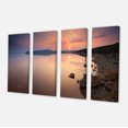 thumbnail image 2 of Beau Lever de Soleil sur Mer Tranquille - Impression sur Toile, 2 of 3