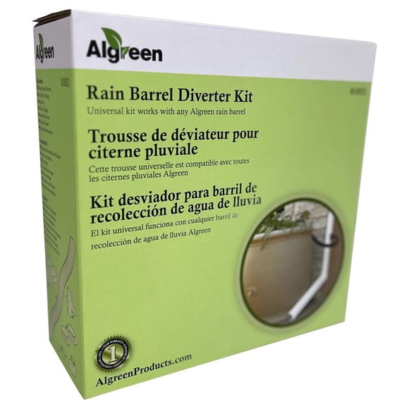 Kit desviador Rain Barrel, de plástico, de Algreen Products