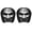 G, variant on Ghost Face Headrest Covers for Cars, 2 Pcs Spooky Face Seat Protectors, Funny Cartoon Car Headrest Covers, Creepy Halloween Auto Head Rest Protector, Vehicle Interior Decor, Washable Auto Accessory,A