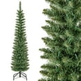 thumbnail image 4 of Árbol de Navidad tipo lápiz preiluminado Costway 150 cm con 150 luces LED y 296 puntas de ramas, 4 of 4