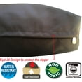 thumbnail image 7 of Dogbed4less Shredded Memory Foam 41"x27" Dog Bed Pillow with Brown Nylon Cover, 7 of 7
