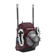 thumbnail image 3 of Easton Walk-Off NX Baseball Equipment Backpack Bag, Maroon, 3 of 3