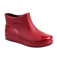 thumbnail image 4 of Xfvqtps Womens Ankle Rain Boots Waterproof PVC Boots for Rainy Garden Outdoor Slip on Round Toe Casual Wet Weather Shoes, 4 of 9