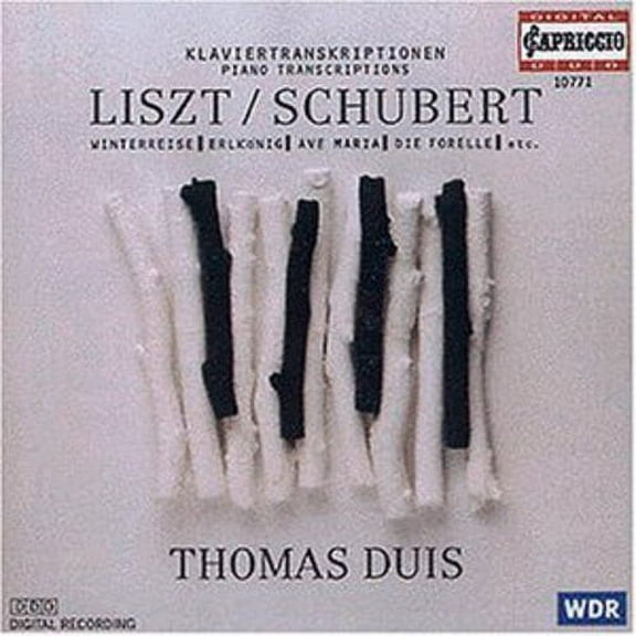 Thomas Duis - Piano Transcriptions - Music & Performance - CD