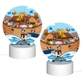thumbnail image 2 of Naloa Animals on Noah's Ark Floating Acrylic LED Night Light Custom LED Lights Personalized Nightlight Customized Gifts for Family Couples Friends, 2 of 9