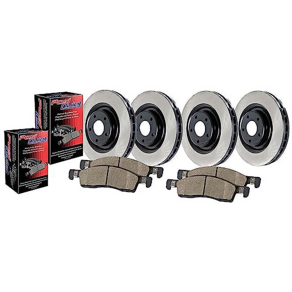 Centric Parts 906.33198 Centric Preferred Axle Pack 4-Wheel Brake Kit, Posi Quiet Pads OE Van