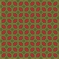 thumbnail image 1 of Ahgly Company Tapis d'Intérieur Lavable en Machine Carré Transitionnel Brun, 5 Pieds Carré, 1 of 7