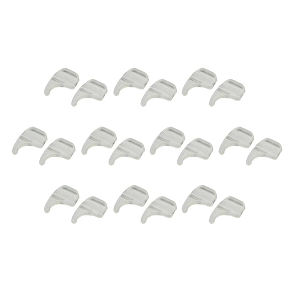 20x gafas de silicona soporte para la oreja gafas gafas de sol antideslizante gancho blanco Sunnimix Anteojos Ganchos de punta de templo