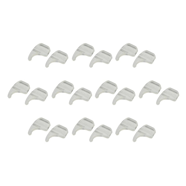 20x gafas de silicona soporte para la oreja gafas gafas de sol antideslizante gancho blanco Sunnimix Anteojos Ganchos de punta de templo