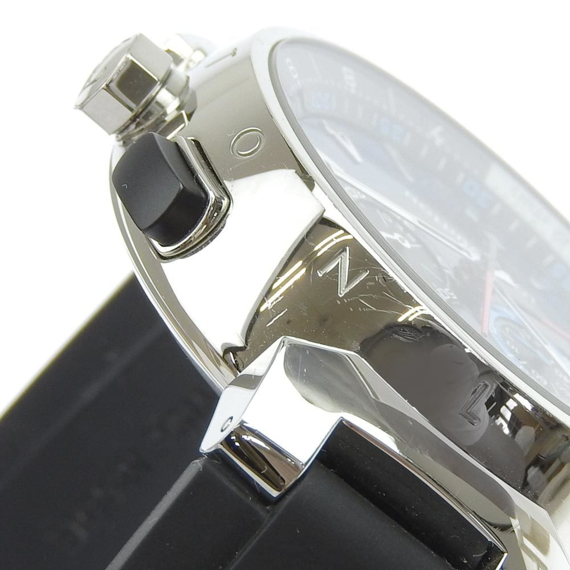 Authenticated Used Louis Vuitton LOUIS VUITTON Tambour Monogram Index  Diamond Women's Quartz Battery Wristwatch Q12MO 