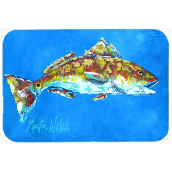 Fish - Red Fish Seafood Two Mouse Pad, Hot Pad or Trivet