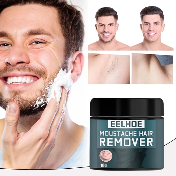 Men'S Hair Remōval Cream - 10G - Men'S Hair Cream Whole Body Hair Remōval Wax to Leg, Hand Hair and Armpit, Quick Cleansing, Gentle and Non-Irritating, 1 Hair Remōval Cream, Easter Makeup Organizers