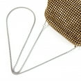 thumbnail image 5 of YIFEI Women Rhinestone Evening Shoulder Bag Clutch with Detachable Strap Crystal Purse, 5 of 5
