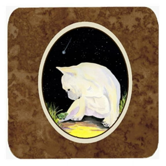 French Bulldog Foam Coasters, Set - 4