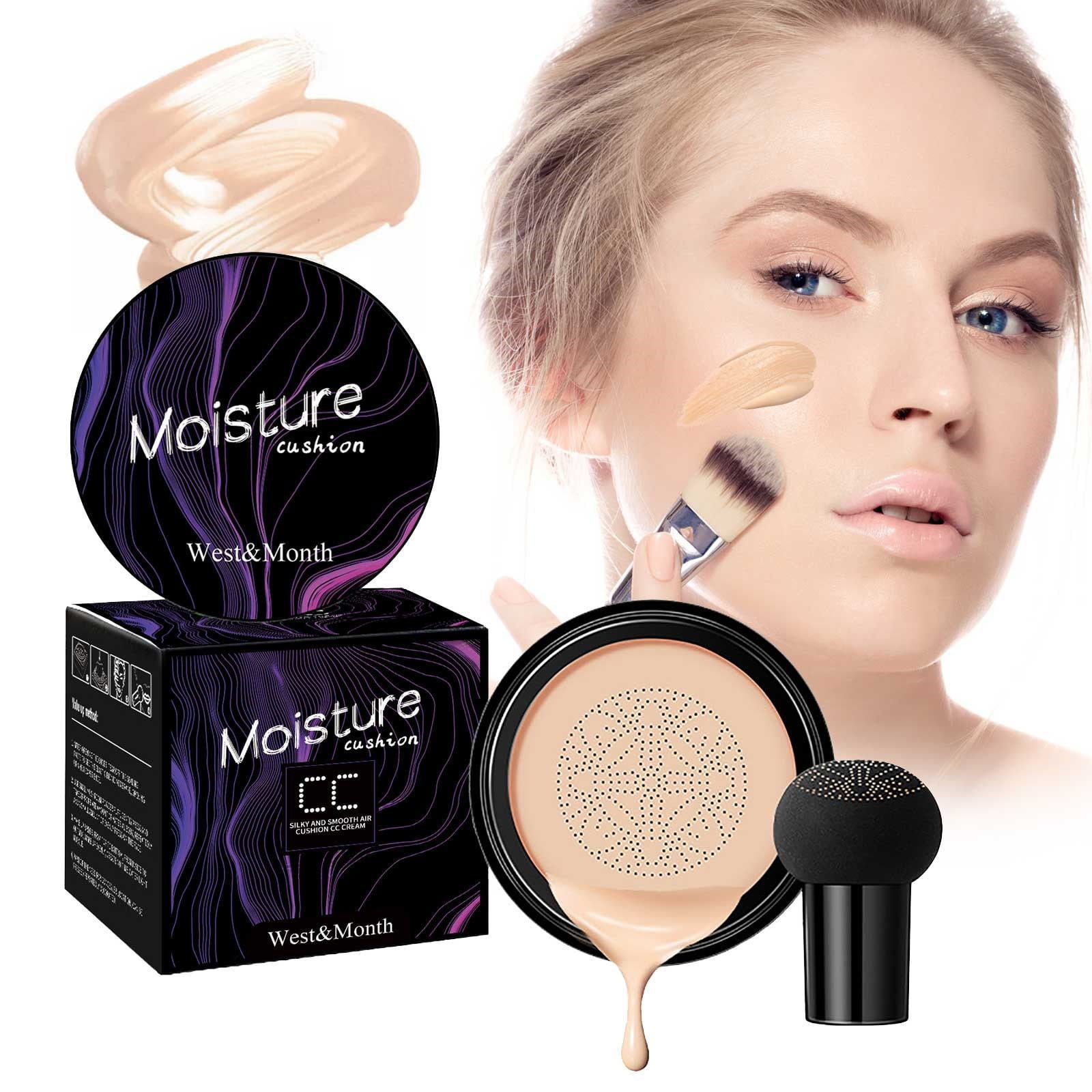ASEIDFNSA Highlight Stick And Lotion Mushroom Head Air Cushion