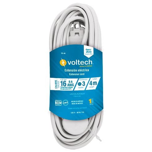 Extension DOMESTICA VOLTECK 48018 Blanca 5 mt