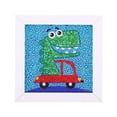 thumbnail image 1 of Cartoon Animal Diamond-Painting Bright Frame Sticker Drawing Children's, 1 of 8