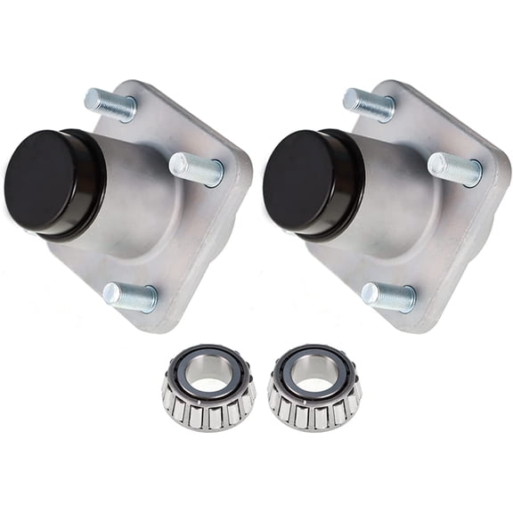 Labwork Golf Cart Front Wheel Hub Kit Bearings Seals Replacement for 1982-2002 Golf Carts Models 11011102 1011153 1011889 1011892 1011894